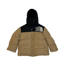 将图片加载到图库查看器,*Gucci Gucci Down Jacket 670909 Z8APZ 2184×North Face GG图案L