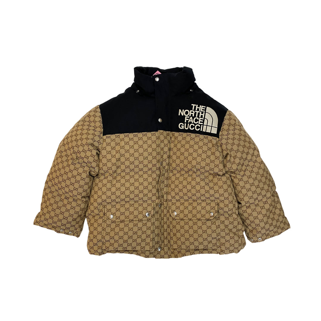 *GUCCI Down Jacket 670909 Z8APZ 2184 × NORTHFACE GG Pattern L