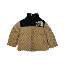 将图片加载到图库查看器,*Gucci Gucci Down Jacket 670909 Z8APZ 2184×North Face GG图案L