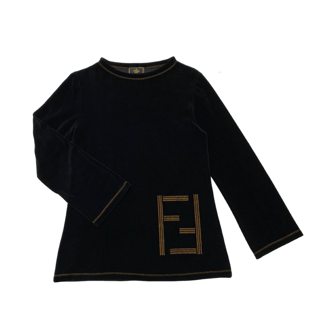 *FENDI Fendi Velour Cut -sew P36501V