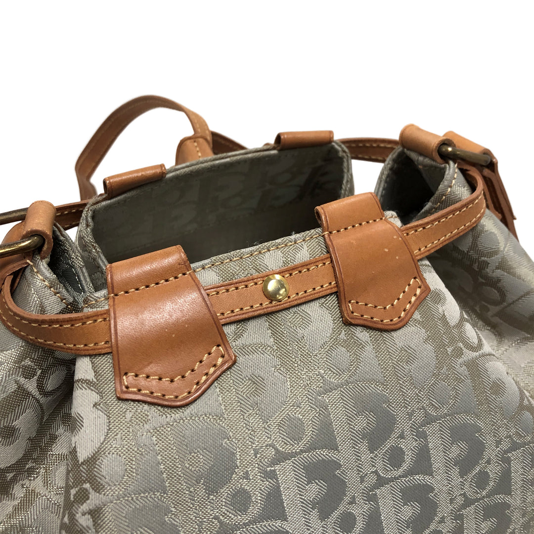 *基督教基督教Dior Trotta -pattern logogram斜肩袋