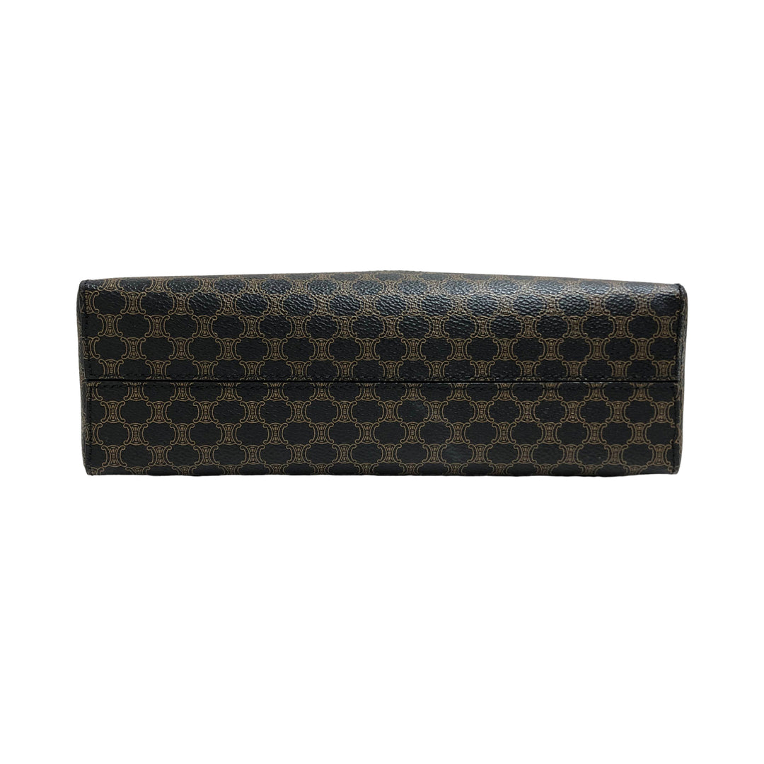 *Celine Celine Macadam图案Brazon Trionf肩带