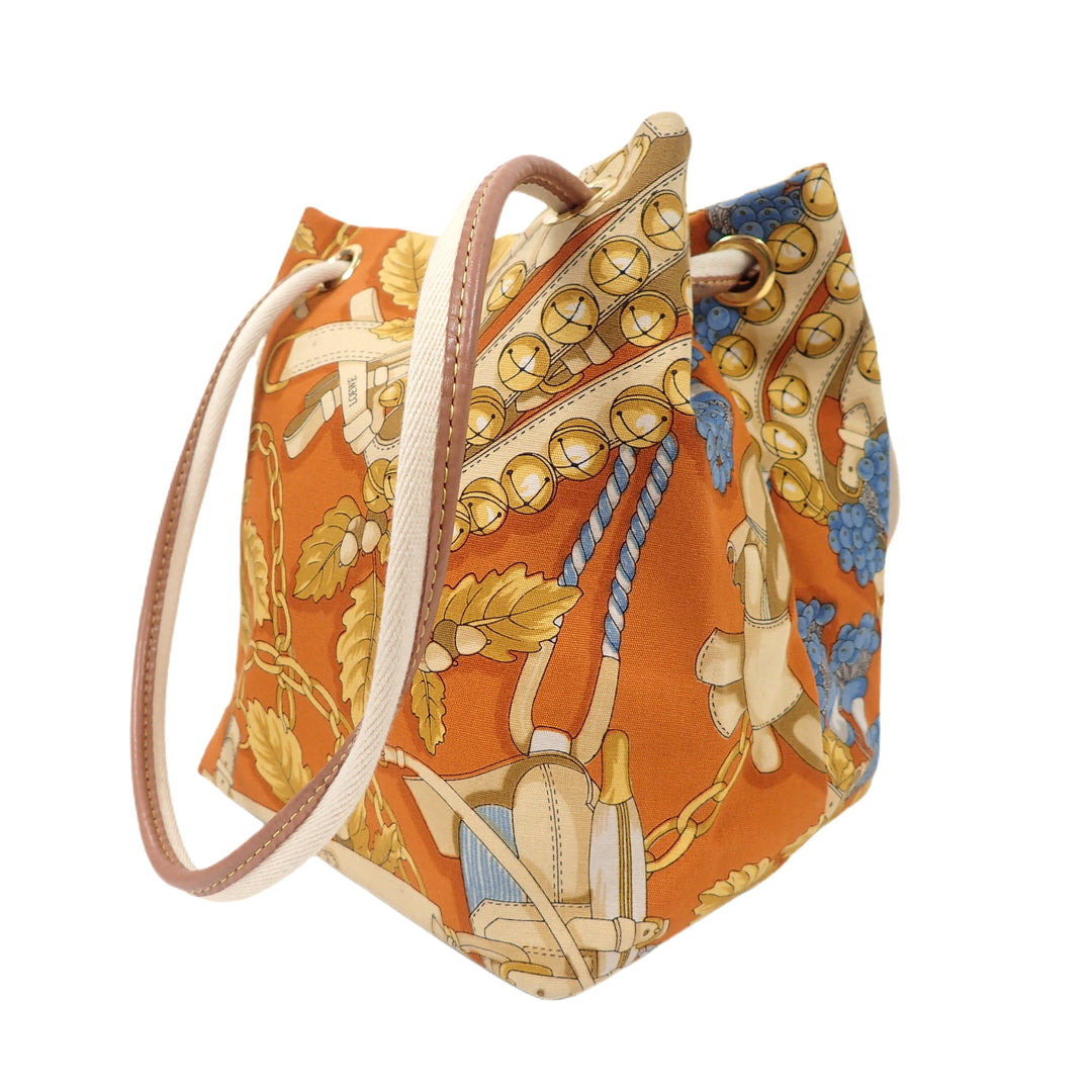 *LOEWE ロエベ ショルダーバッグ 巾着 P4011V