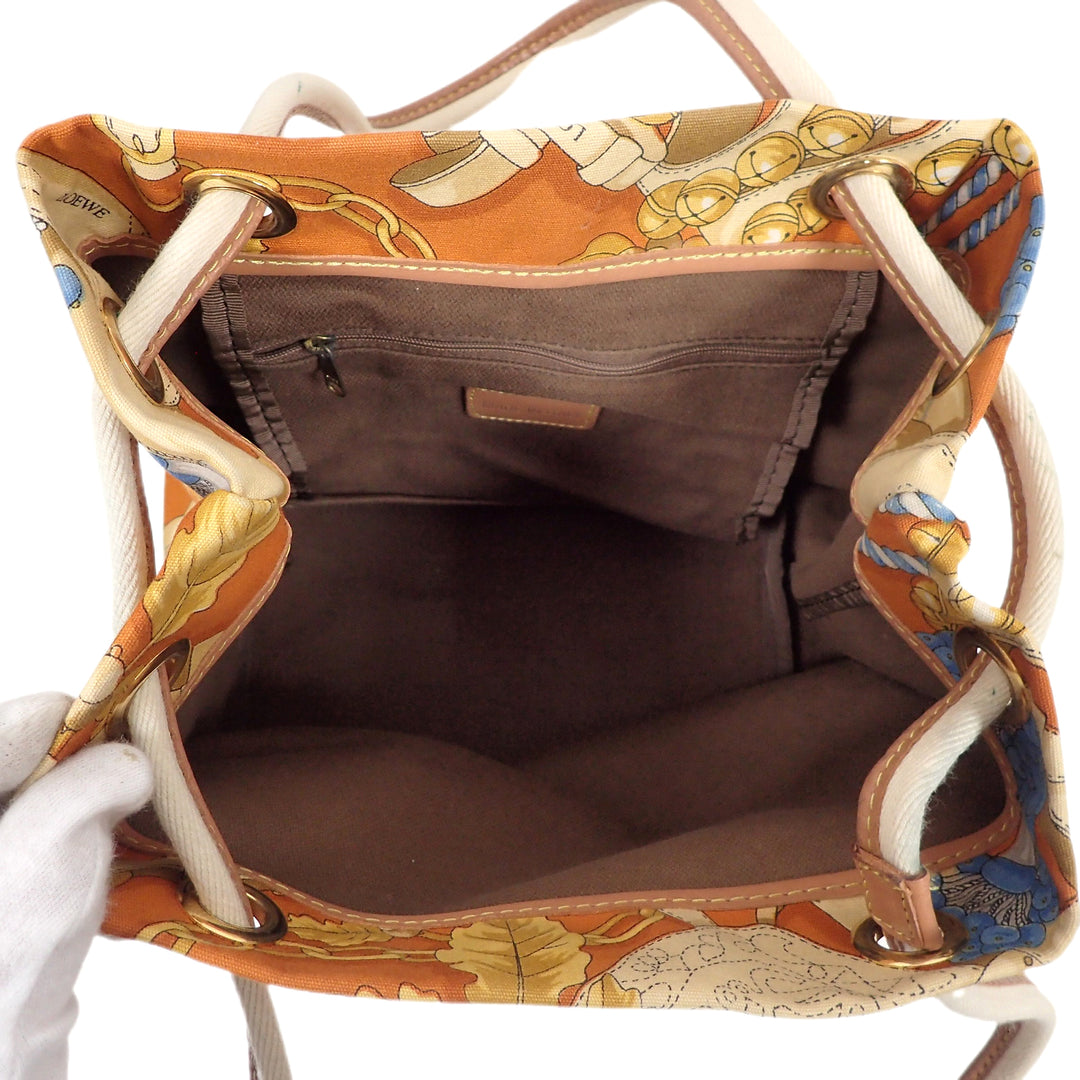 *LOEWE ロエベ ショルダーバッグ 巾着 P4011V