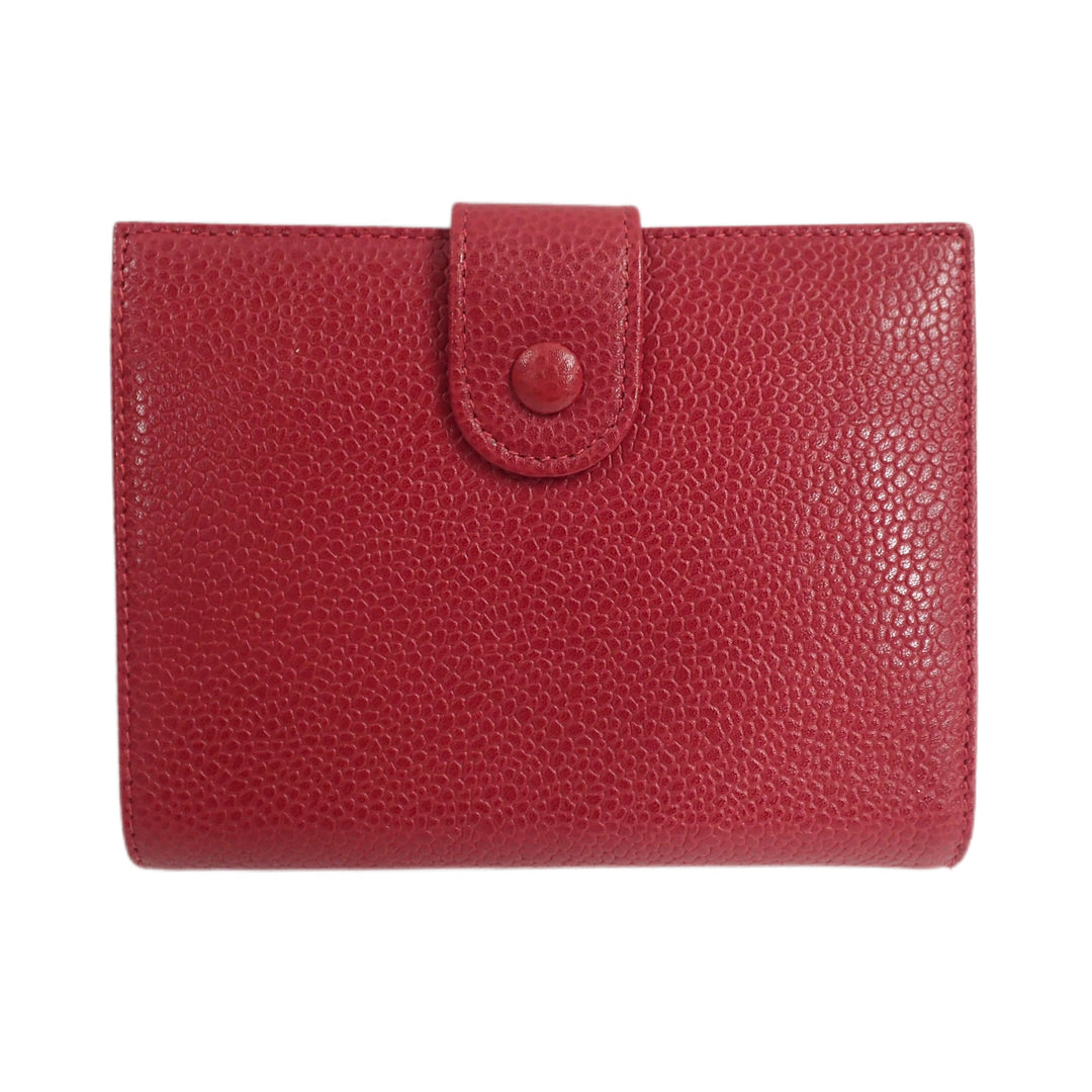 香奈儿双折钱包