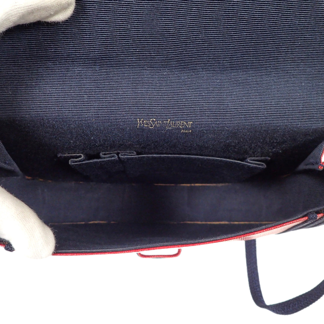 *Yves Saint Laurent イヴ サンローラン ショルダーバッグ P6155V