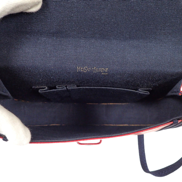 *Yves Saint Laurent イヴ サンローラン ショルダーバッグ P6155V