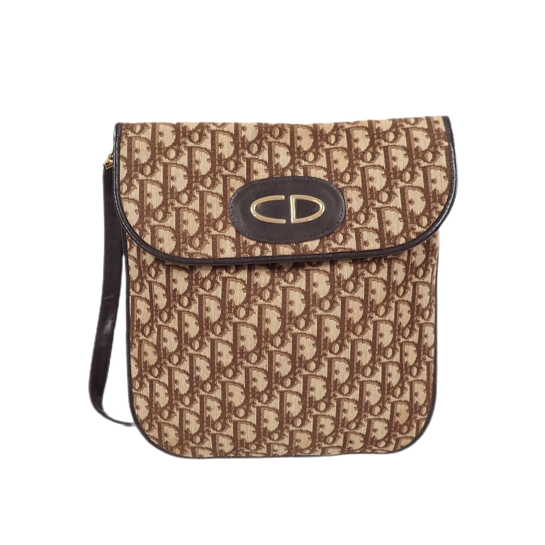 * Christian Dior 크리스찬 디올 트로터 로고그램 핸드백 오블리크