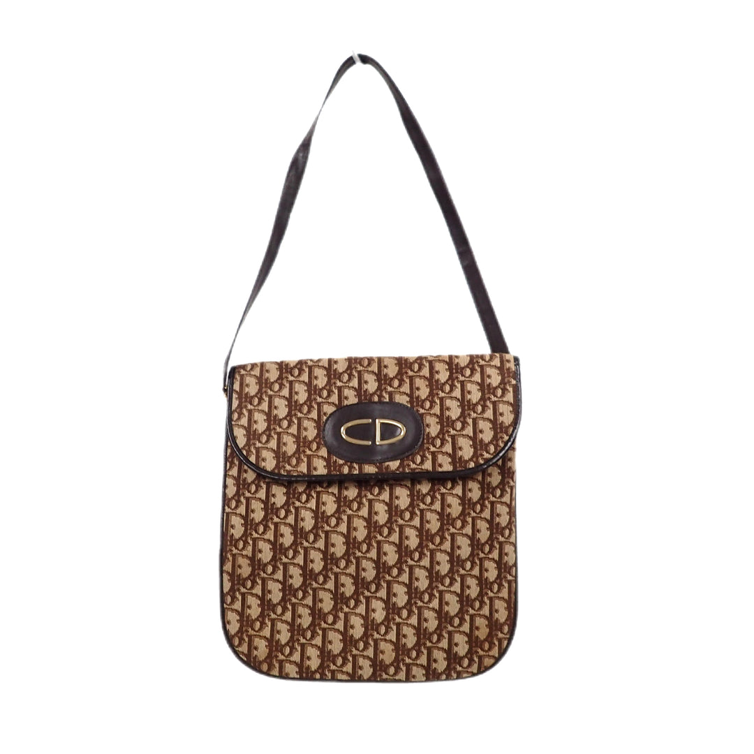 * Christian Dior 크리스찬 디올 트로터 로고그램 핸드백 오블리크