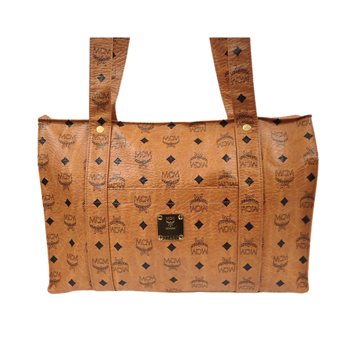 MCM 엠씨엠 로고 토트백