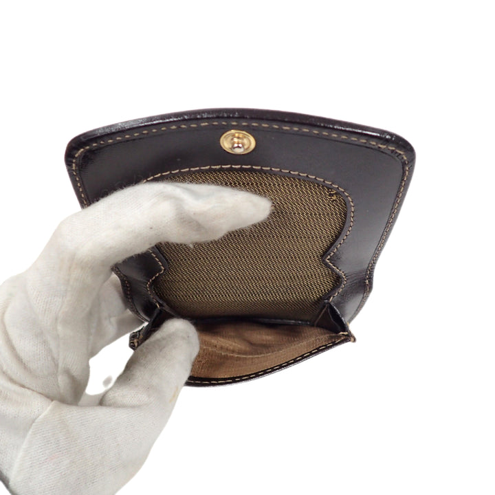 *FENDI 펜디 주카 모노그램 코인 케이스