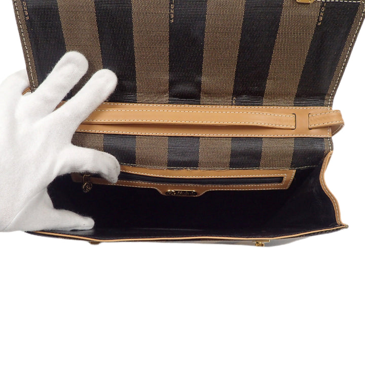 *FENDI フェンディ ペカン柄 ショルダーバッグ