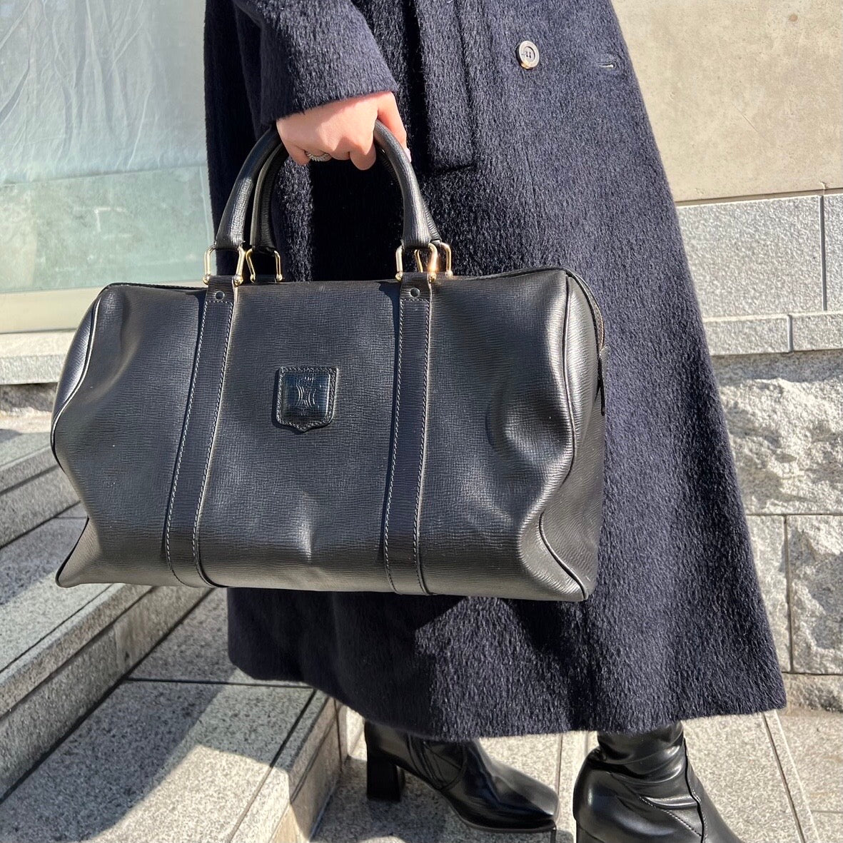 CELINE ボストンバッグ ブラック