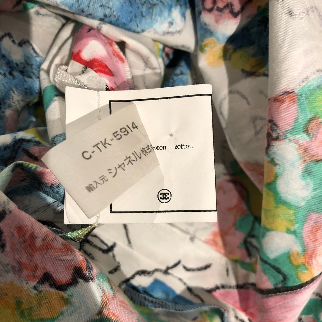 * Chanel Chanel P04564一件总图案衬衫一件