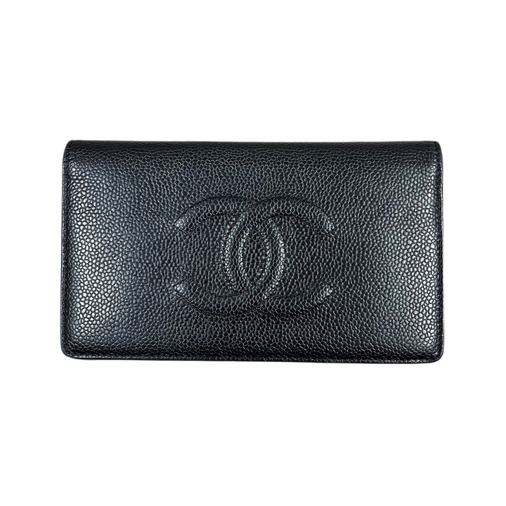 *香奈儿香奈儿2-折钱包可可标记