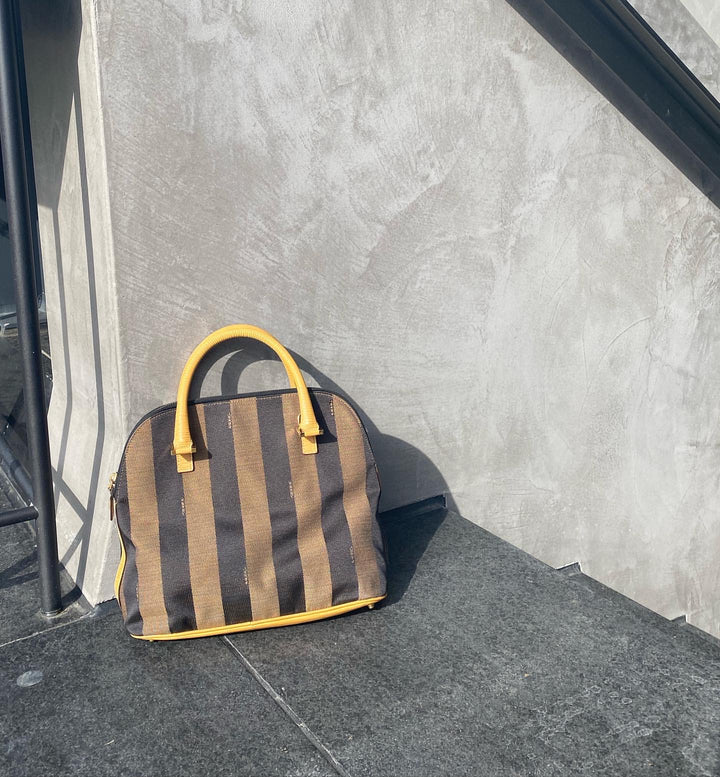 *FENDI フェンディ ハンドバッグ ショルダーバッグ ペカン