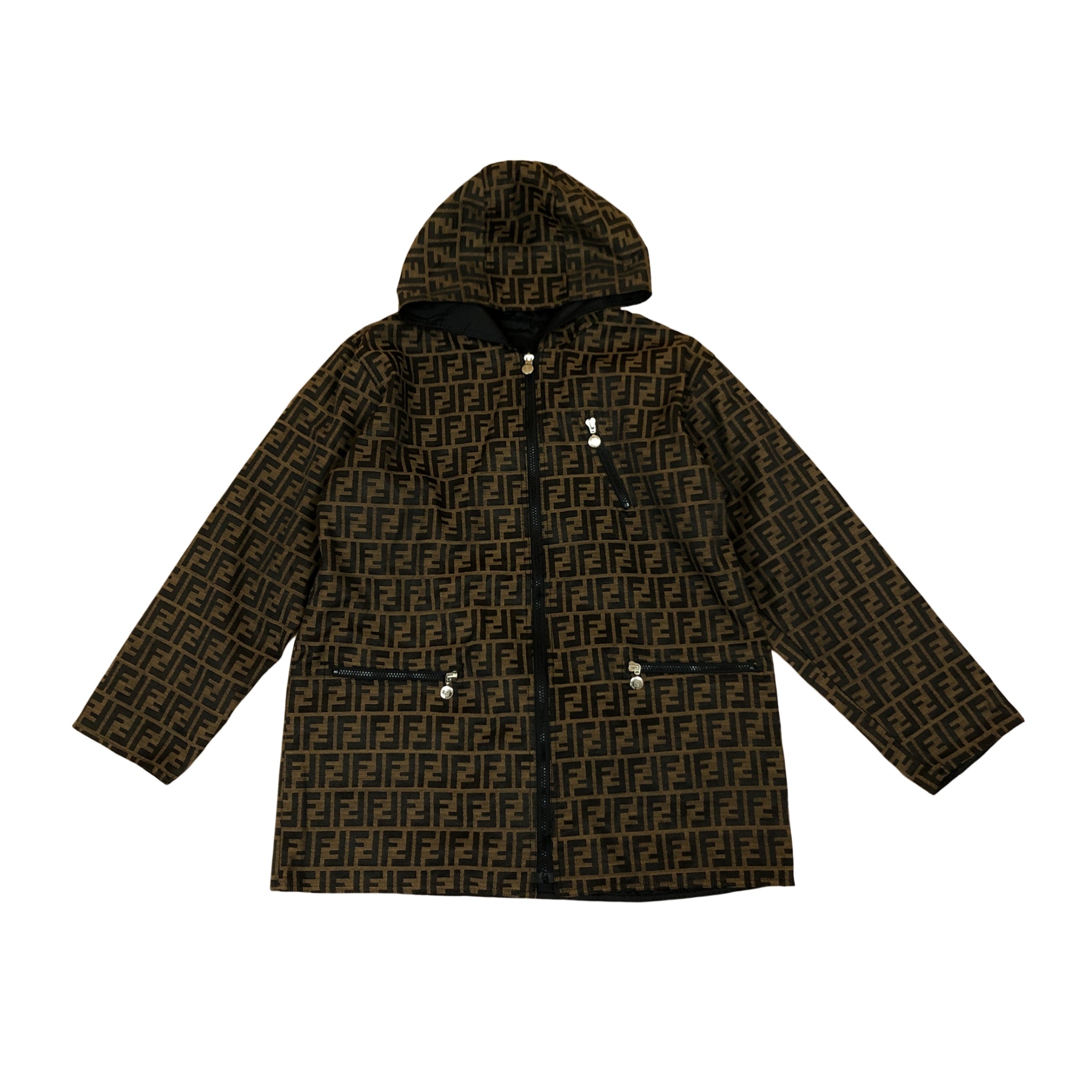 FENDI ヒョウ柄ジャケット★ヴィンテージ★レア FENDI - フェンディ FENDI ジャケット シャツカラー ゴー トゥ