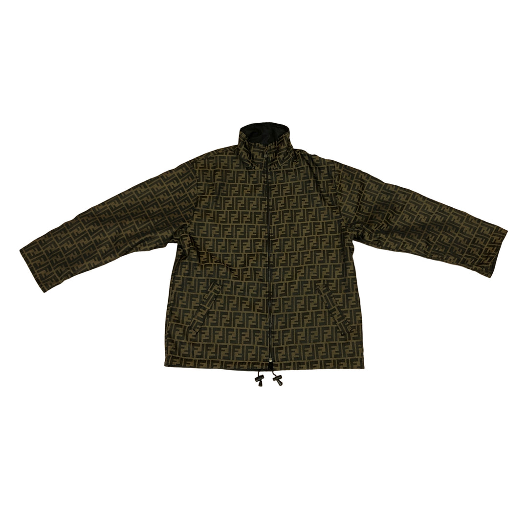 *Fendi Fendi Zukka 패턴 모노그램 Blouson 가역
