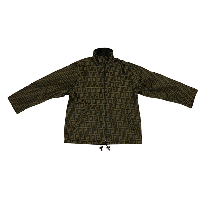 *Fendi Fendi Zukka 패턴 모노그램 Blouson 가역