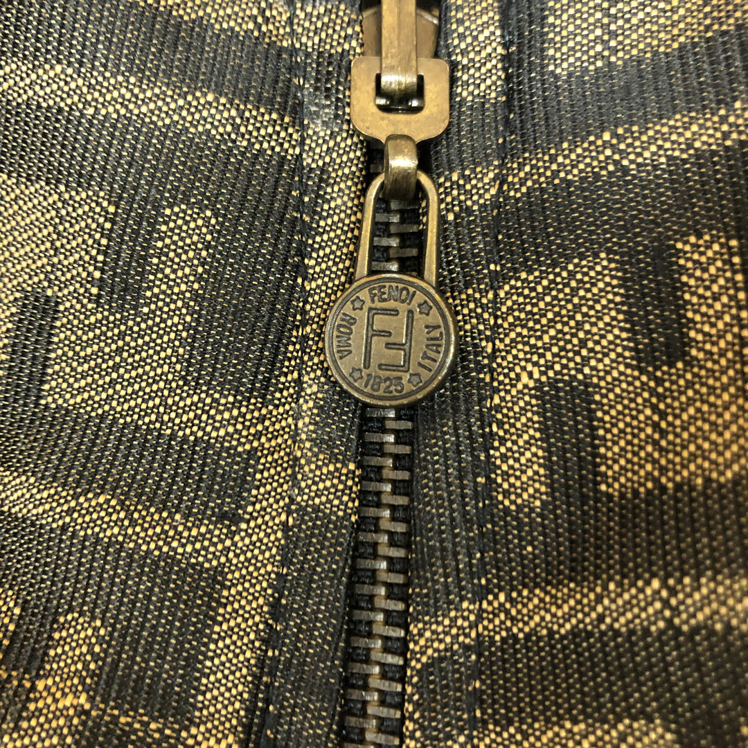 *Fendi Fendi Zukka 패턴 모노그램 Blouson 가역