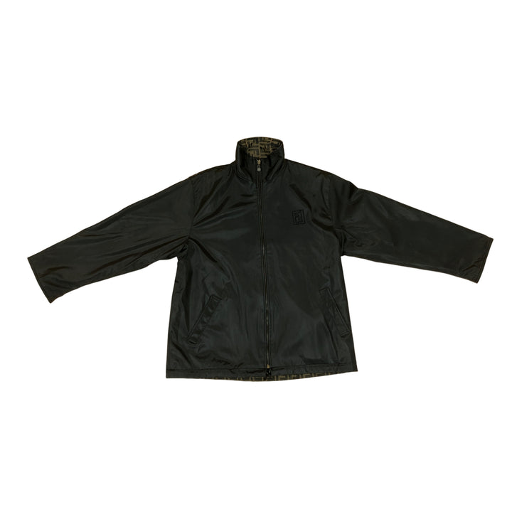 *Fendi Fendi Zukka 패턴 모노그램 Blouson 가역