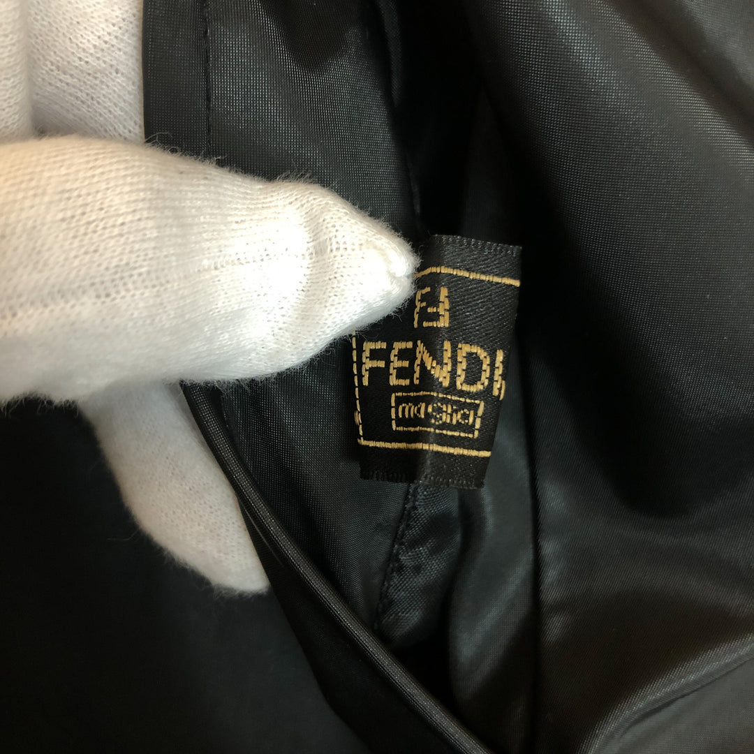 *Fendi Fendi Zukka 패턴 모노그램 Blouson 가역