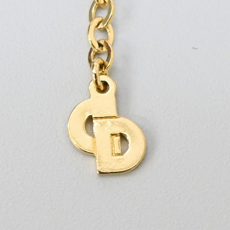 Christian Dior 项链 CD 徽标石