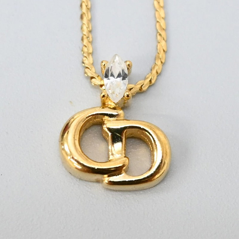 Christian Dior 项链 CD 徽标石