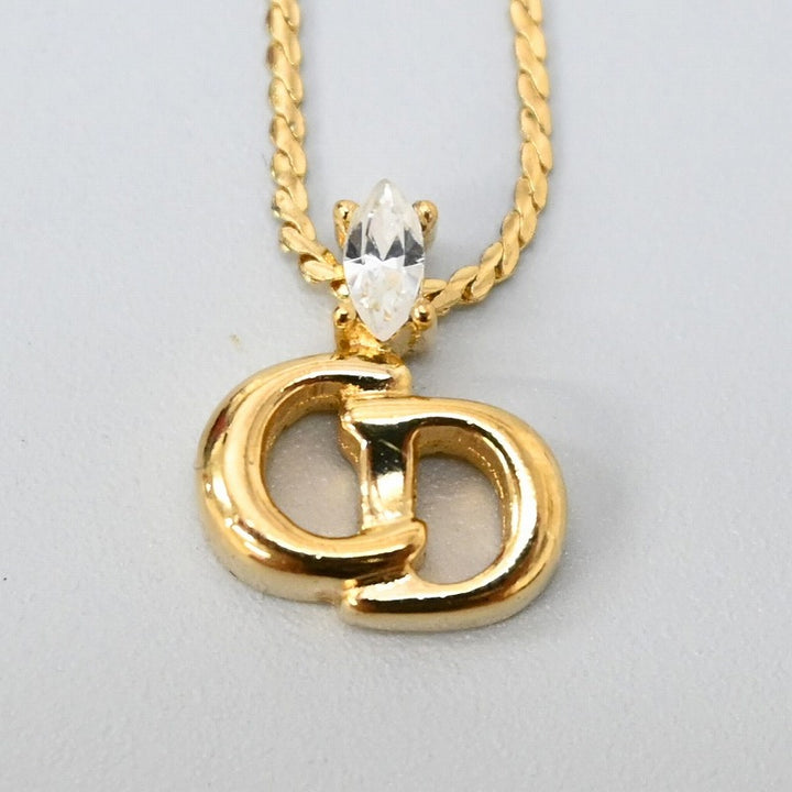 Christian Dior 项链 CD 徽标石