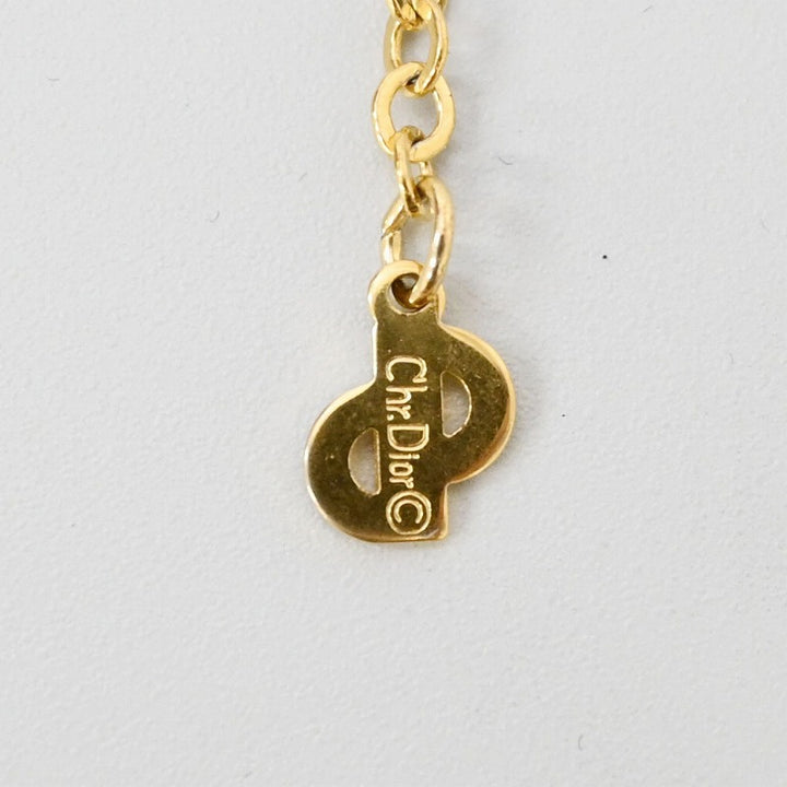 Christian Dior ネックレス ヴィンテージ サークル CDロゴ 80s