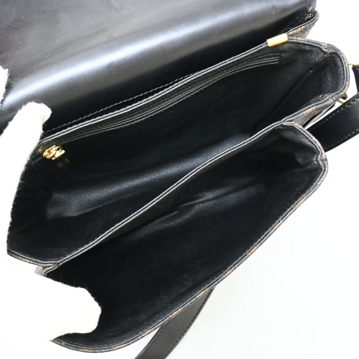 セリーヌ フラップショルダーバッグ