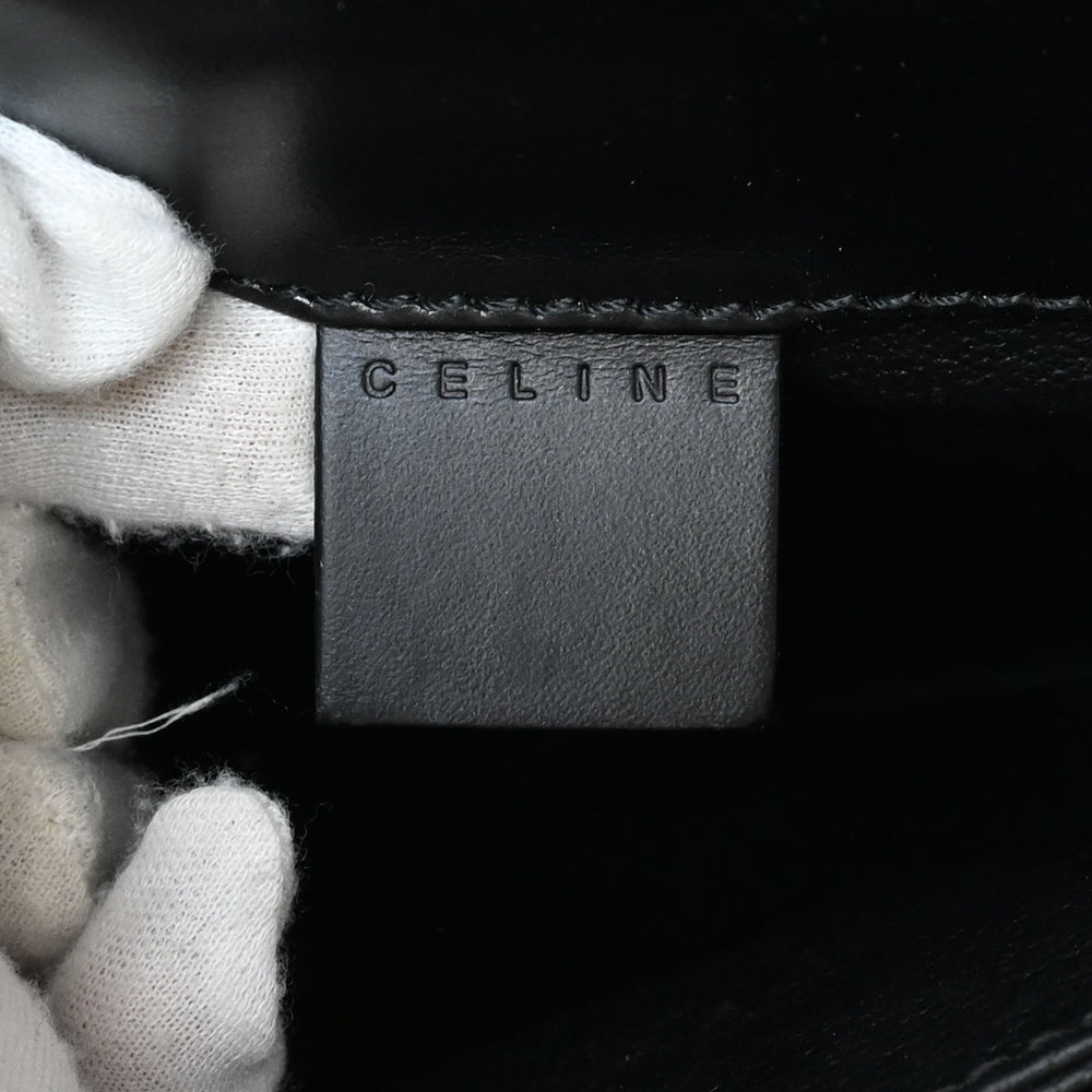 セリーヌ フラップショルダーバッグ