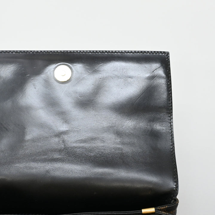 セリーヌ フラップショルダーバッグ