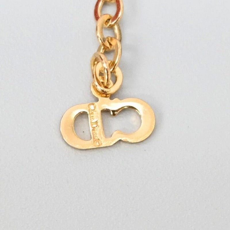Christian Dior ネックレス オーバル CDロゴ 80s