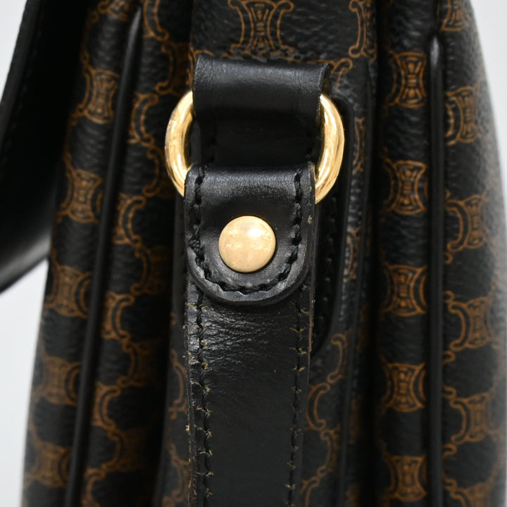 セリーヌ フラップショルダーバッグ