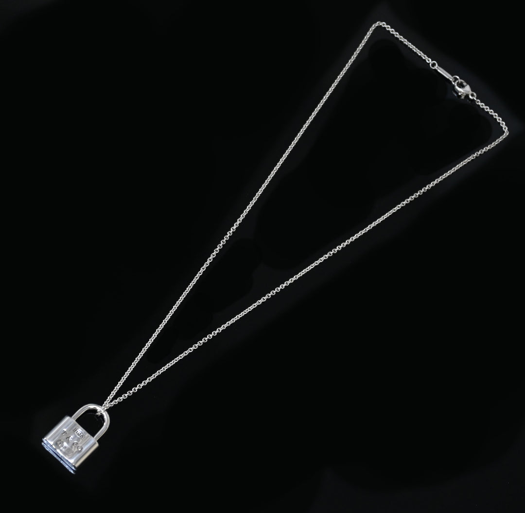 TIFFANY&Co. ティファニー カデナ ロックチャーム ネックレス P43440V
