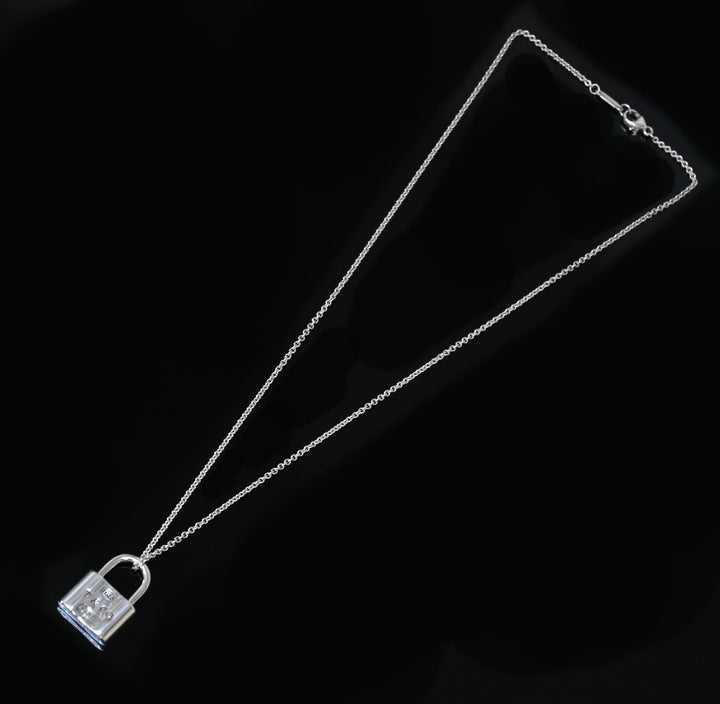TIFFANY&Co. ティファニー カデナ ロックチャーム ネックレス P43440V