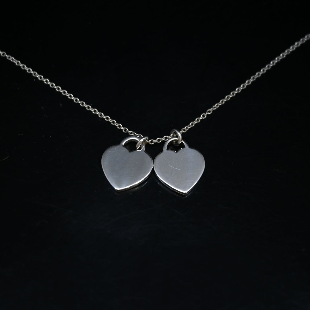 TIFFANY&Co. ティファニー リターントゥダブルハート ネックレス P43438V