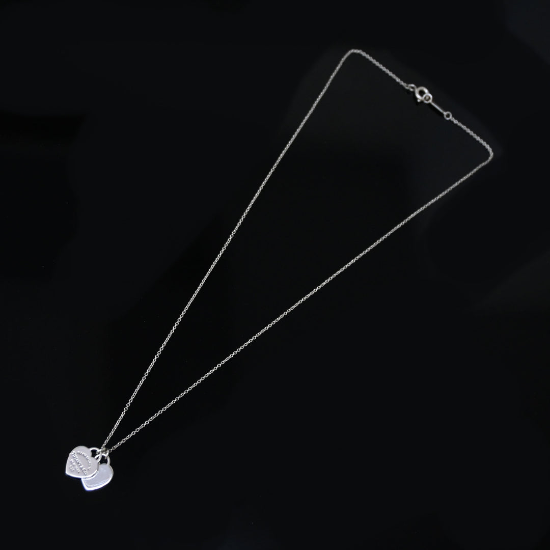 TIFFANY&Co. ティファニー リターントゥダブルハート ネックレス P43438V