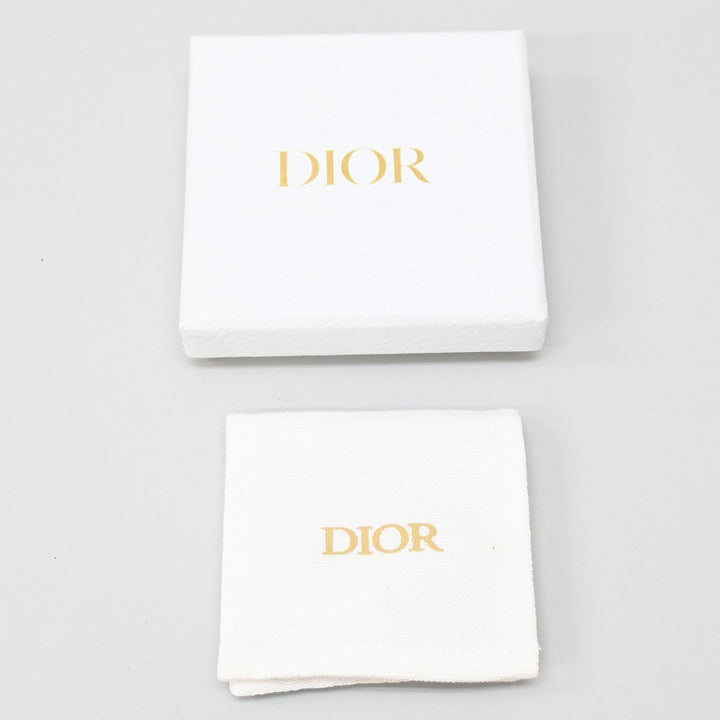 Dior earrings CD logo pearl