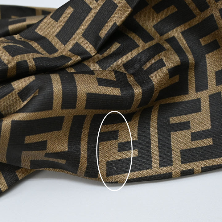 Fendi Fendi Zukka 패턴 헤어 금지 헤어 밴드 P43628V