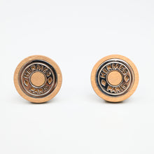 Load image into Gallery viewer, HERMES HermesSellier Wood earring P43547V
