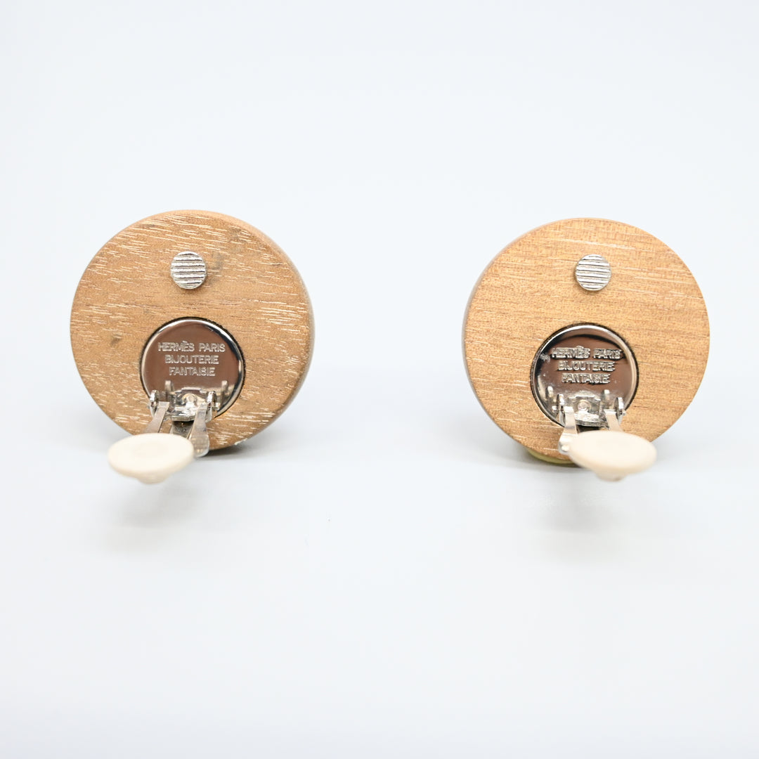 HERMES SERI WOOD 耳环 P43547V