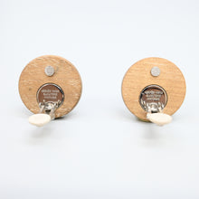 Load image into Gallery viewer, HERMES HermesSellier Wood earring P43547V
