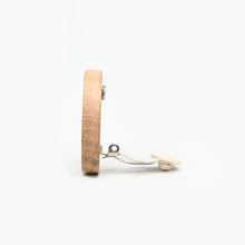 Load image into Gallery viewer, HERMES HermesSellier Wood earring P43547V
