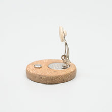 Load image into Gallery viewer, HERMES HermesSellier Wood earring P43547V
