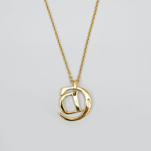 Load image into Gallery viewer, ChristianDIOR Christian Dior CD Logo Long Necklace P43546V
