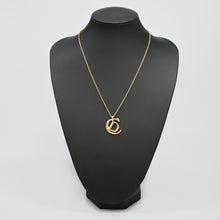 Load image into Gallery viewer, ChristianDIOR Christian Dior CD Logo Long Necklace P43546V
