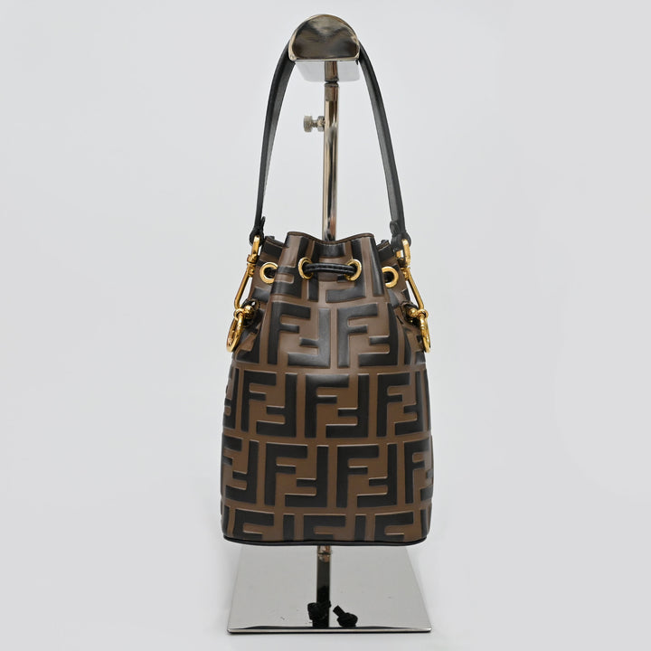 Fendi Fendi Fendi Montero Lezor迷​​你Zu​​kka模式手提包8BS010 P43629V
