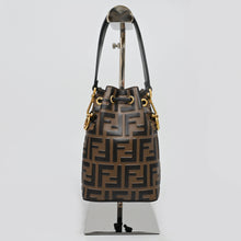 Load image into Gallery viewer, FENDI Fendi Montrezol Mini Zucca Handbag 8BS010 P43629V
